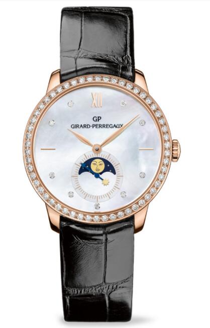 Replica Girard Perregaux 1966 Lady Moon-Phases 49524D52A751-CK6A watch